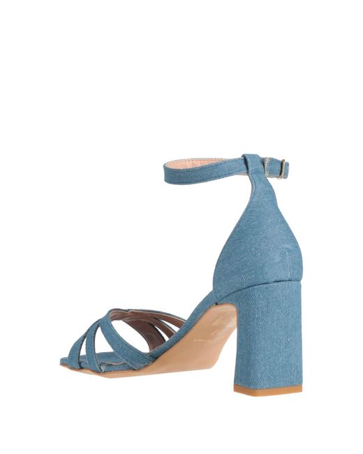 Islo Isabella Lorusso Blue Sandals Textile Fibers