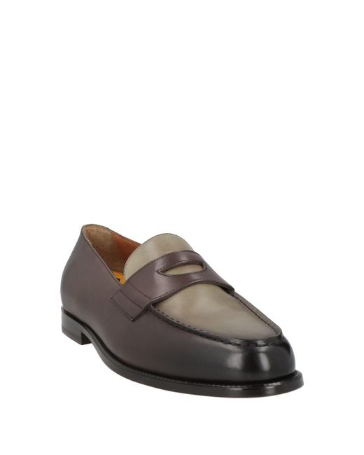 Doucal's Gray Loafers for men