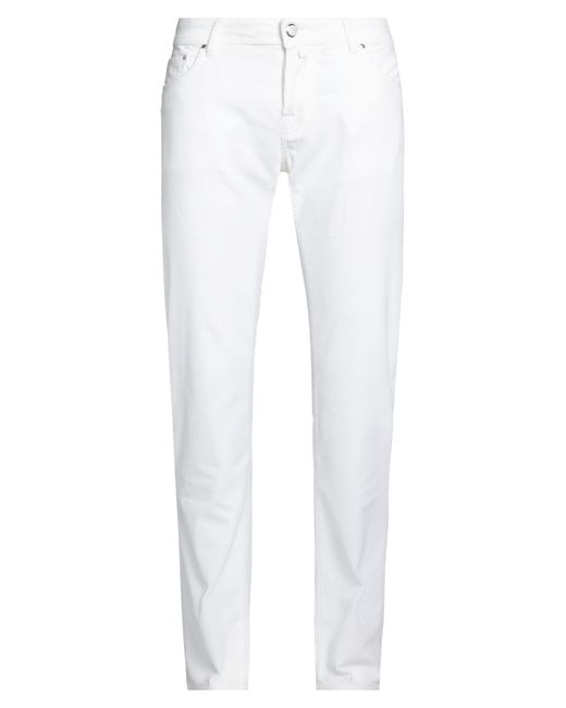 Jacob Coh?n White Trouser for men