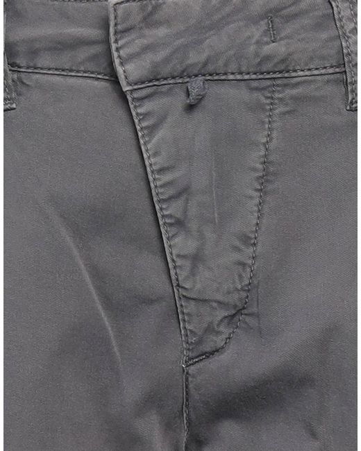 Drykorn Gray Pants Cotton, Elastane