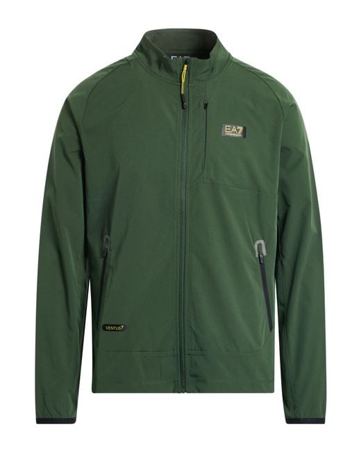 EA7 Green Jacket for men
