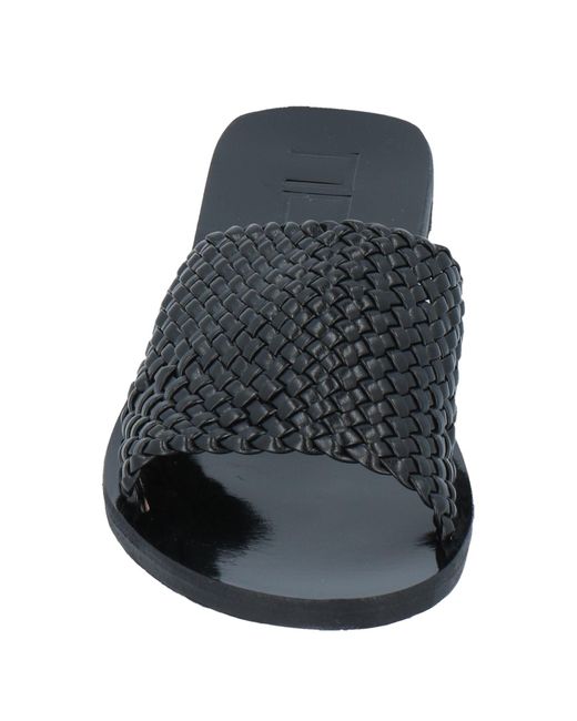 NCUB Black Sandals