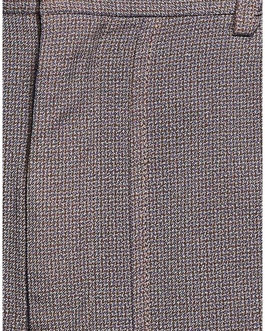 Comme des Garçons Gray Chocolate Pants Polyester for men