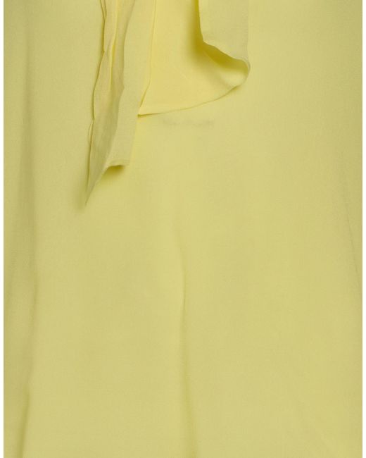 DES_PHEMMES Yellow Top Viscose