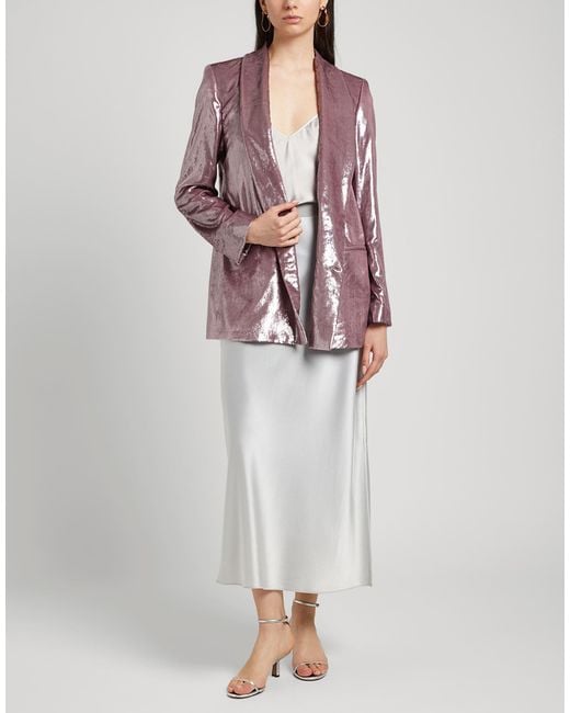 Alysi Purple Blazer