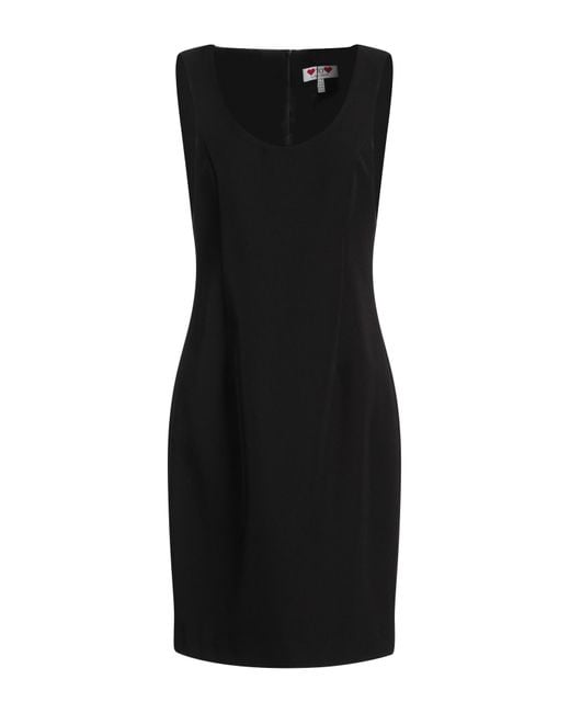 LOVETOLOVE® Black Midi-Kleid