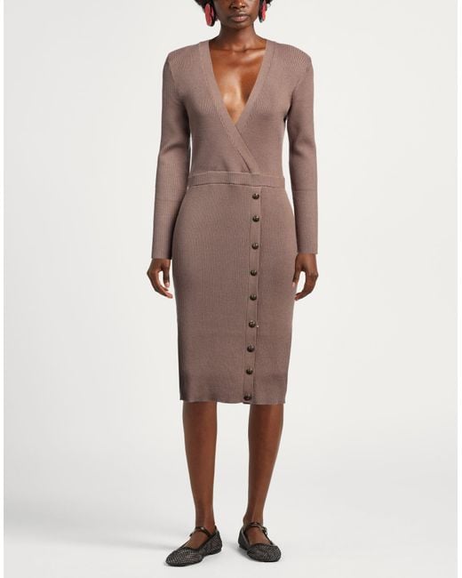 Vestito Corto di Guess in Brown