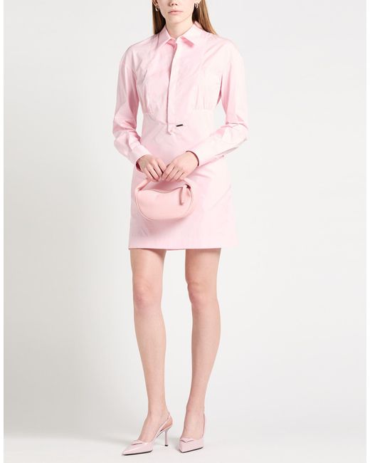 DSquared² Pink Mini Dress