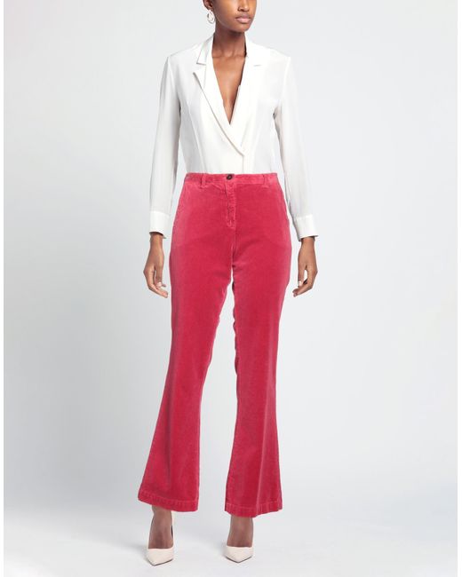 Massimo Alba Red Trouser