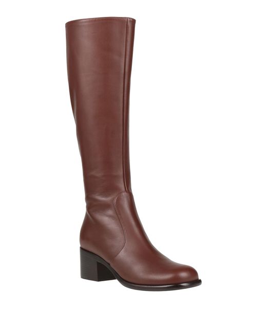 Sergio Rossi Brown Boot Leather