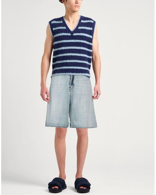 DSquared² Blue Denim Shorts for men