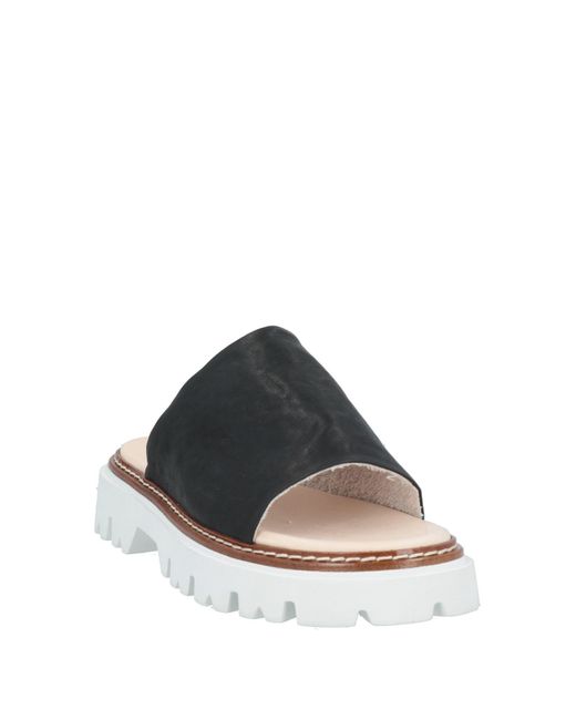 FRU.IT Black Sandals Leather