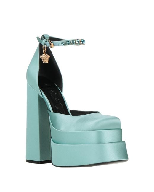 Versace Green Pumps