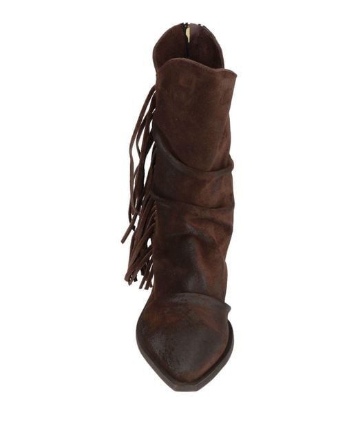 Ovyè Brown Ankle Boots