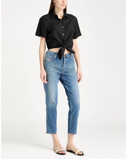 DIESEL Blue Jeans Cotton, Polyester, Elastane