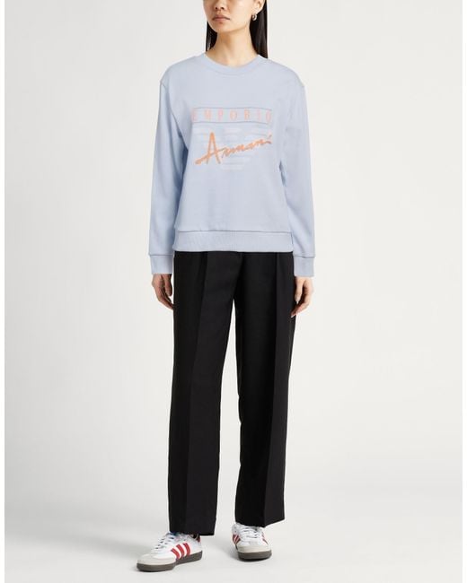 Emporio Armani Blue Sweatshirt