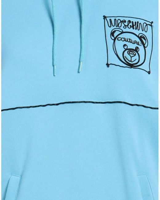 Moschino Blue Sweatshirt