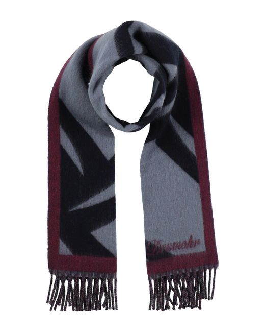 Drumohr Blue Scarves for men