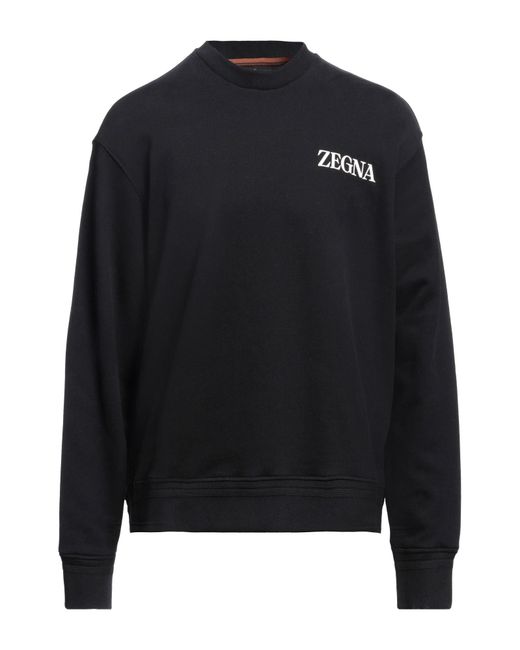 Zegna Blue Sweatshirt for men