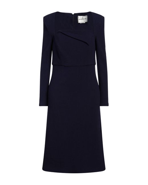 Roland Mouret Blue Midi Dress