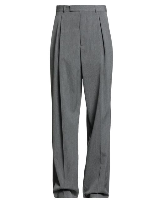 Dior Gray Pants Virgin Wool for men