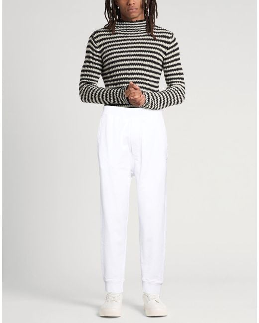Pantalone di DSquared² in White da Uomo