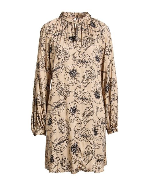 Ottod'Ame Natural Mini Dress Viscose