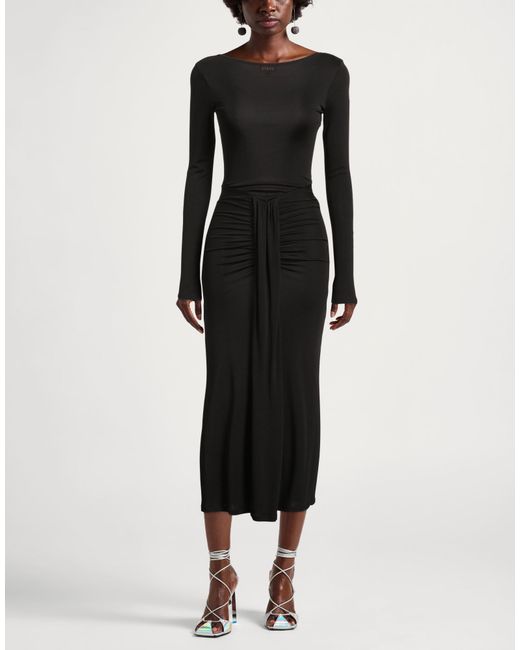 Staud Black Midi Dresses