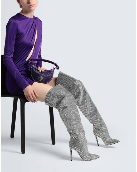 Paris Texas White Boot