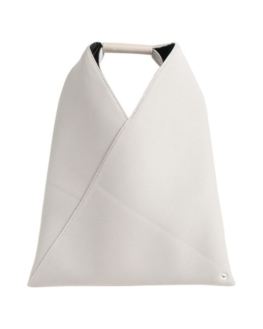 MM6 by Maison Martin Margiela White Handbag