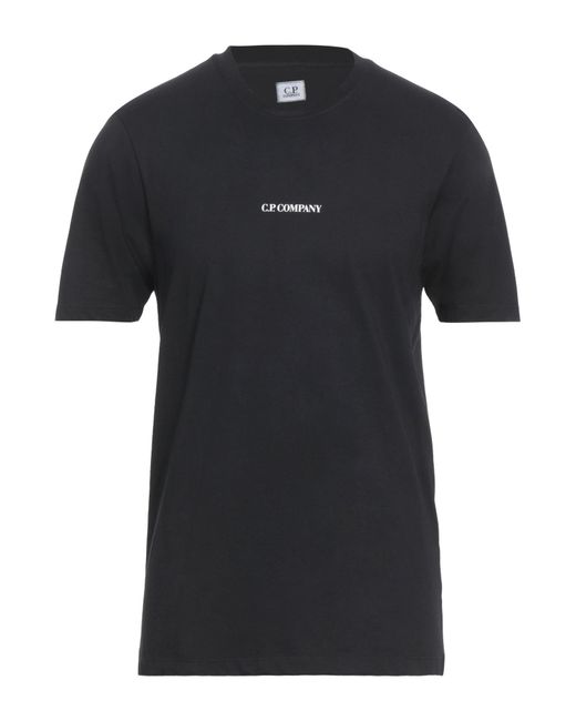 Camiseta C P Company de hombre de color Black