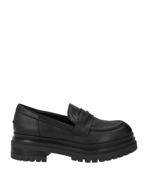 BARRACUDA'S COLLECTION Black Loafers Leather