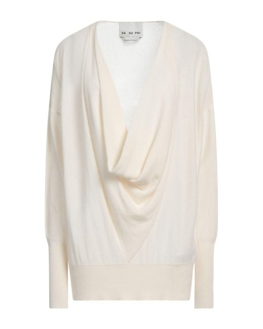 Pullover Sa Su Phi de color White