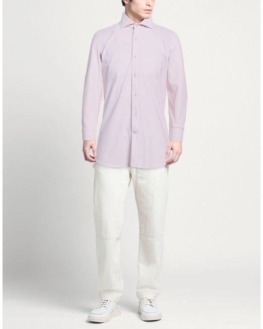 Ghirardelli Purple Next Shirt Cotton for men
