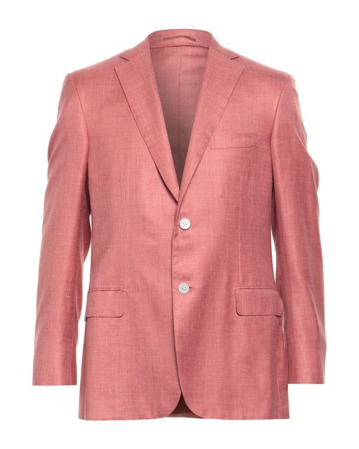 Brioni Blazer in Pink für Herren