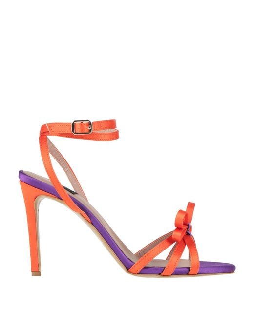 Islo Isabella Lorusso Red Sandals Textile Fibers