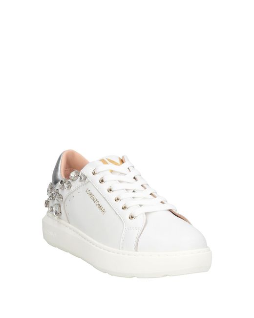 Lorenzo Mari White Sneakers