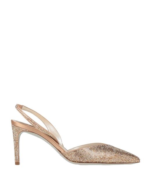 Rene Caovilla Natural Pumps