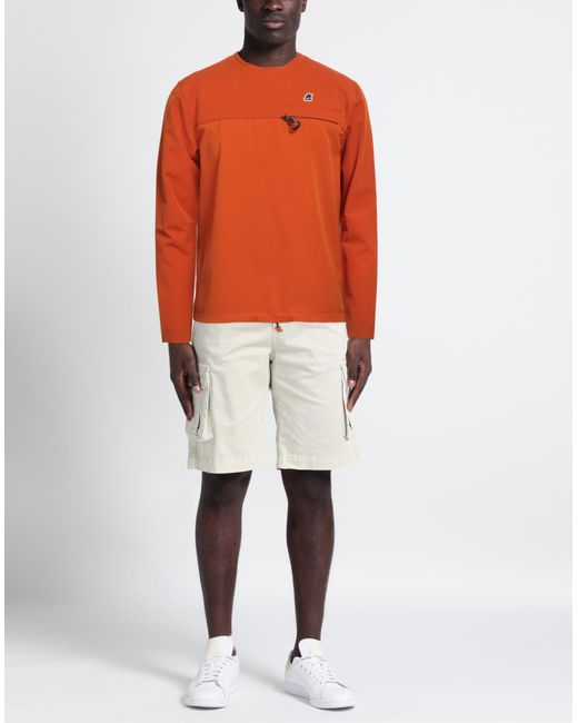 K-Way Orange Sweatshirt for men