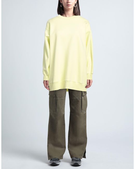 Rohe Yellow Sweatshirt Cotton, Polyester