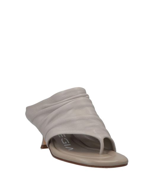 Strategia Gray Thong Sandal