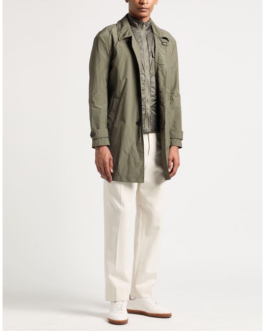 Fay Green Overcoat & Trench Coat for men