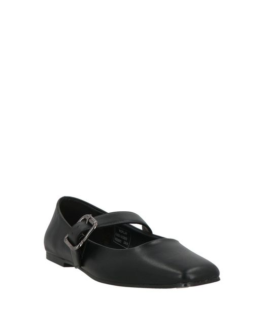 Replay Black Ballet Flats