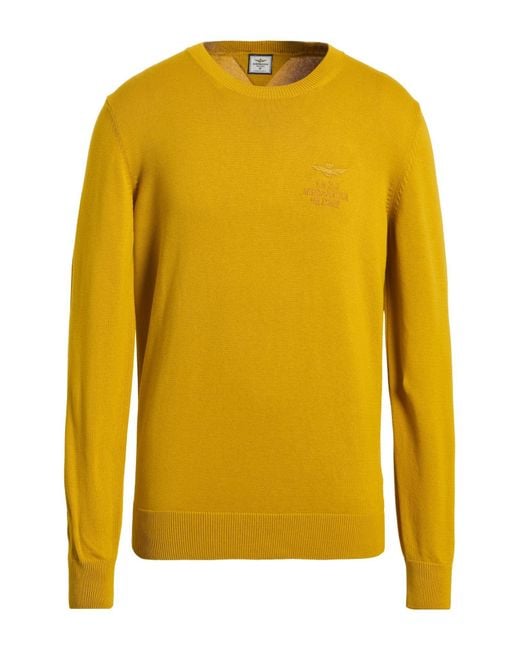 Aeronautica Militare Pullover in Yellow für Herren