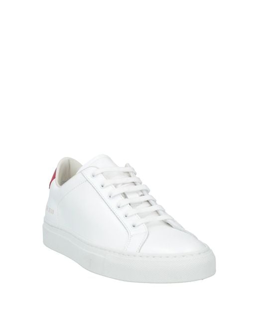 Common Projects White Sneakers Leather