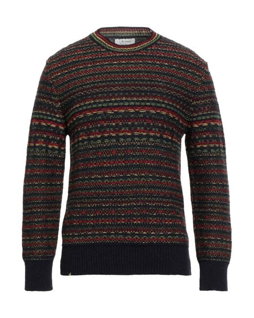 Wales Bonner Black Sweater Virgin Wool for men