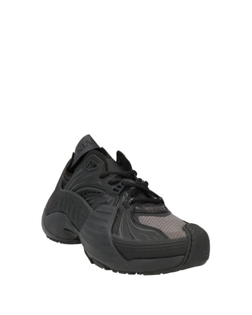 Lanvin Black Flash-x Trainers for men
