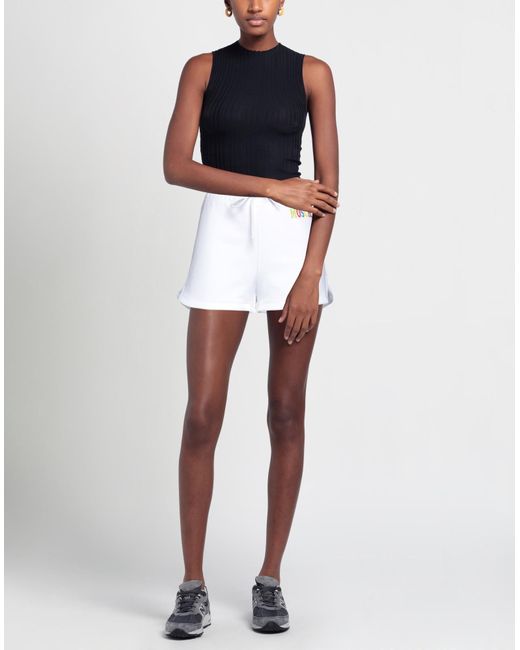 Moschino White Shorts & Bermuda Shorts