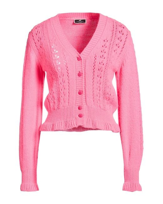 Elisabetta Franchi Pink Cardigan
