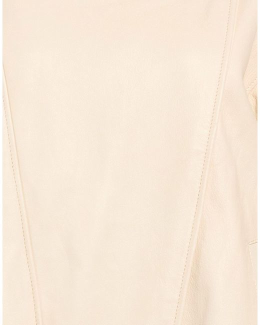 Imperial Natural Cream Jacket Leather